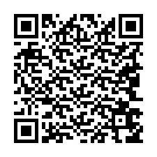 Kode QR untuk nomor Telepon +19043656726