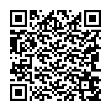 QR Code pour le numéro de téléphone +19043657714