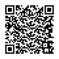 QR kód a telefonszámhoz +19043661892