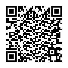 QR-koodi puhelinnumerolle +19043664448