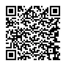 Código QR para número de telefone +19043666384