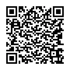 QR Code pour le numéro de téléphone +19043667088