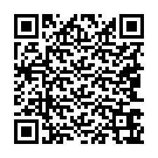 QR Code สำหรับหมายเลขโทรศัพท์ +19043667096