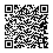 QR Code สำหรับหมายเลขโทรศัพท์ +19043668217