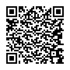 Kode QR untuk nomor Telepon +19043684193