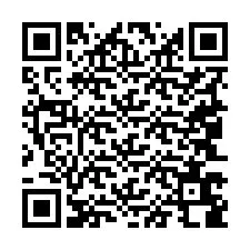 Código QR para número de teléfono +19043688576