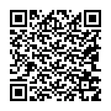 QR Code pour le numéro de téléphone +19043719709