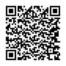 Código QR para número de telefone +19043728274