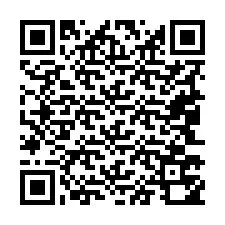 QR-код для номера телефона +19043750367