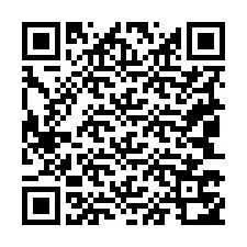 QR kód a telefonszámhoz +19043752131