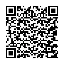 QR kód a telefonszámhoz +19043752188