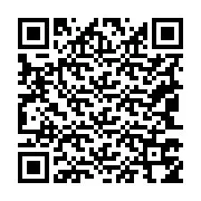 QR kód a telefonszámhoz +19043754061