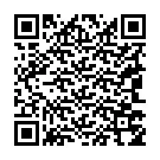 QR-code voor telefoonnummer +19043754340