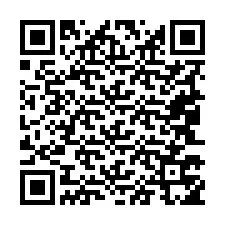 QR код за телефонен номер +19043755177