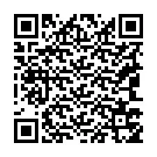 QR-code voor telefoonnummer +19043755501