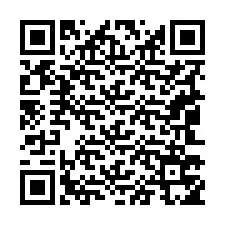 Código QR para número de teléfono +19043755655