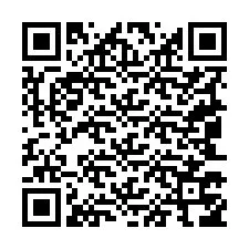 Código QR para número de teléfono +19043756194