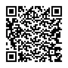 QR код за телефонен номер +19043756925