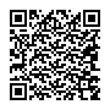 QR-koodi puhelinnumerolle +19043758343