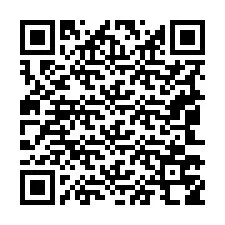 QR Code สำหรับหมายเลขโทรศัพท์ +19043758345