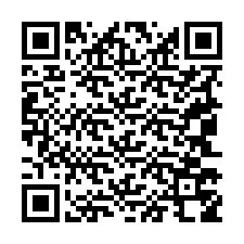 电话号码二维码 +19043758370