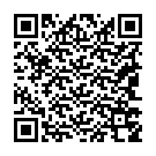 QR kód a telefonszámhoz +19043758661