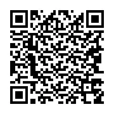 Código QR para número de telefone +19043758862