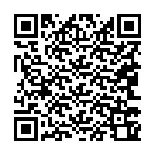 QR kód a telefonszámhoz +19043760213