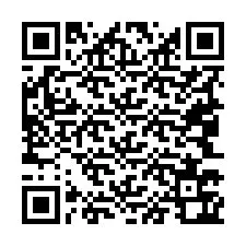 電話番号のQRコード +19043762523
