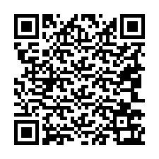 QR kód a telefonszámhoz +19043763703