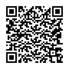 QR kód a telefonszámhoz +19043768819