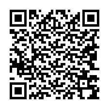 QR kód a telefonszámhoz +19043794526