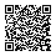 QR Code pour le numéro de téléphone +19043798118