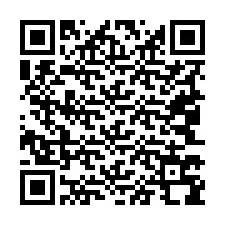 QR kód a telefonszámhoz +19043798433
