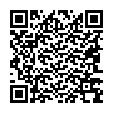 QR kód a telefonszámhoz +19043798953