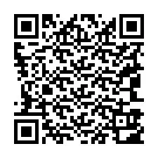 QR-koodi puhelinnumerolle +19043902000