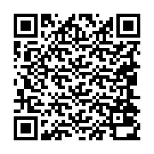 Kode QR untuk nomor Telepon +19044030956