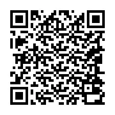 QR код за телефонен номер +19044030959