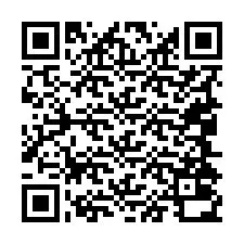 电话号码二维码 +19044030963