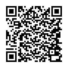 Codice QR per il numero di telefono +19044030964