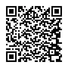 QR Code สำหรับหมายเลขโทรศัพท์ +19044038302