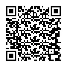 QR Code pour le numéro de téléphone +19044038311