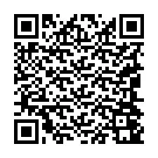 QR-Code für Telefonnummer +19044041354