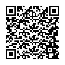 QR-code voor telefoonnummer +19044042565