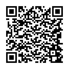 Kode QR untuk nomor Telepon +19044042594