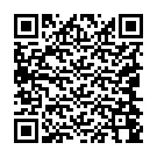 QR kód a telefonszámhoz +19044044138