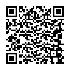 Código QR para número de teléfono +19044044835