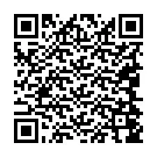 QR kód a telefonszámhoz +19044046123