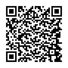 QR-koodi puhelinnumerolle +19044046248