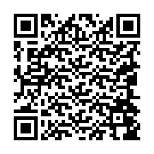 QR-koodi puhelinnumerolle +19044046748